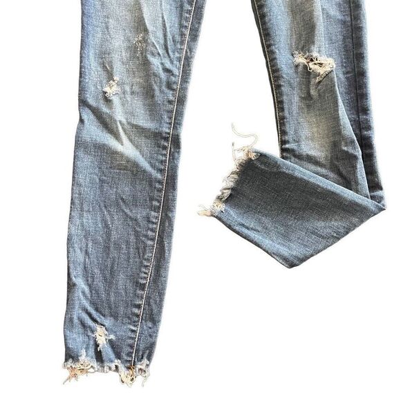 Abercrombie and Fitch Simone High Rise Ankle Jeans 00/24 - Picture 3 of 8